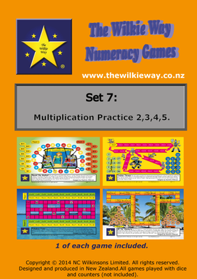 Set 07 Multiplication Practice 2,3,4,5