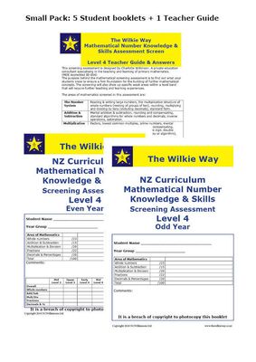 Level 4 Assessment Screen 5 Pack