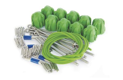 Standard Grip Assembly Kit Green - Short Tail Wires (10 pc set)
