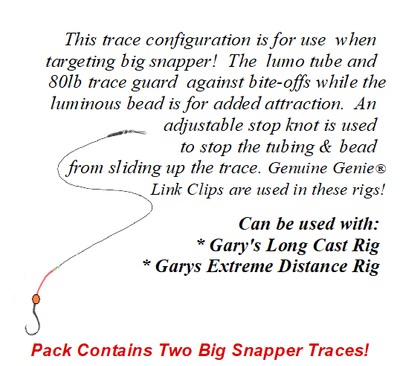 Gary&#039;s Big Snapper Traces