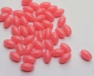 Pink Lumo Hard Beads