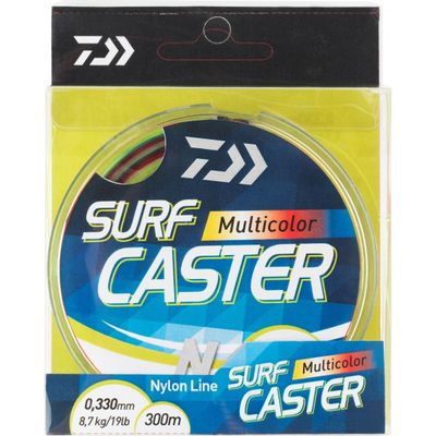 Daiwa Surfcaster 4C Multi-Colour Nylon Line 13lb (5.78kg) 300m