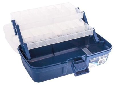 Jarvis Walker CLEAR TOP TACKLE BOX - 3 TRAY