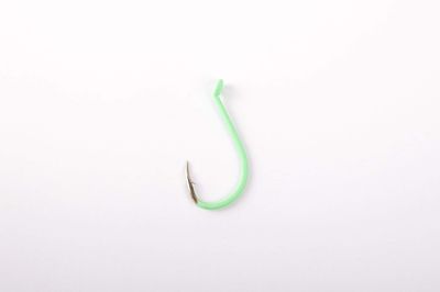 Wise Angler - Luminous Green Beak Hook 5/0 - Extra Long Point