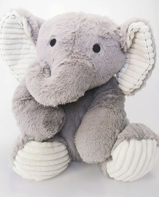Alice the Elephant Weighted Teddy