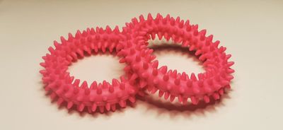 Sensory Tactile Pink Bracelet/Toy  PINK