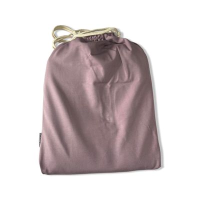 Cotton Spandex Purple Mauve Sensory Sheet