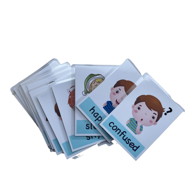 Sensory Emotion/Action Flash Cards 14 Pack