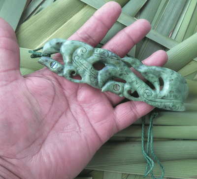 Pounamu Manaia necklace