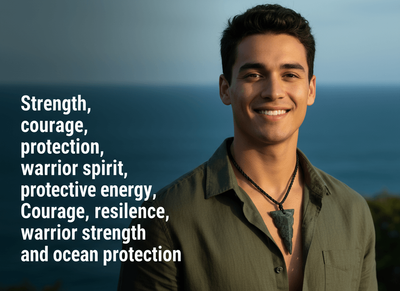 Pounamu Mako shark tooth