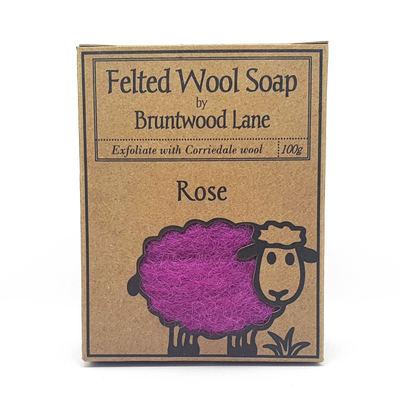 Bruntwood Lane | Fragrant Floral Felted Wool Soaps - 4 colours