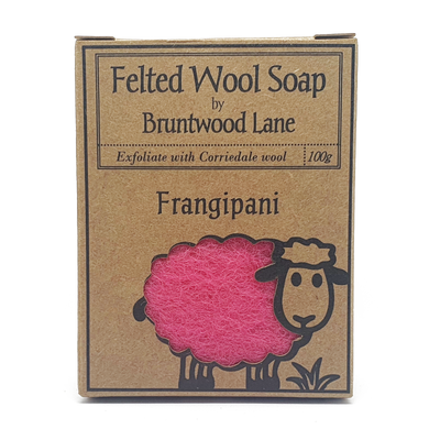 Bruntwood Lane | Felted Wool Soaps - 4 floral colours, 100gm