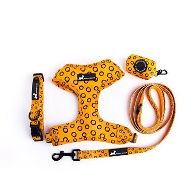 Healthy Dog Co | Full Dog Harness Set - Yellow Harvest Small