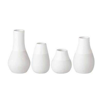 Rader | Mini Vases | White