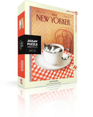 New York Puzzle Co | 1000pc | Cattuccino