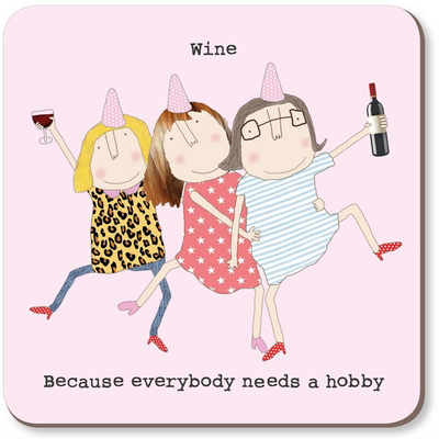 Rosie Made a Thing | Coaster | Wine hobby