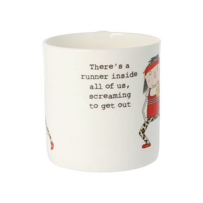 Rosie made a thing | Mug I There&rsquo;s a runner inside all of us