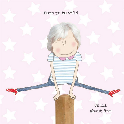 Rosie Made a Thing | Card | Born to be wild