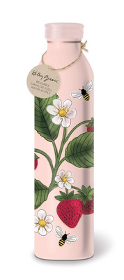 Orchid strawberries| Stainless steel water bottle