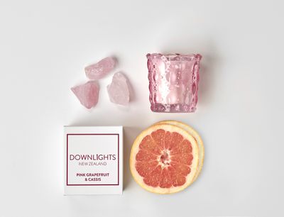 Downlights NZ I Mini candle, Pink Grapefruit and Cassis