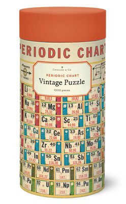 Cavallini vintage puzzle l Periodic table, 1000 pce