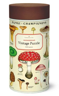 Cavallini vintage puzzle l Mushrooms