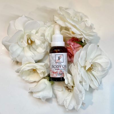 Flur I Nourishing Body Oil, 30ml - Rose on Wood