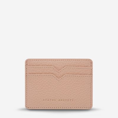 Status Anxiety Together For Now Dusty Pink Card Holder