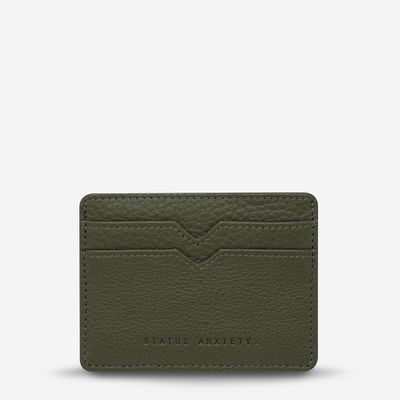 Status Anxiety Together For Now Card Holder Khaki