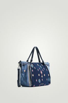SALE - (Was $249) Desigual Embroidered Blue Handbag