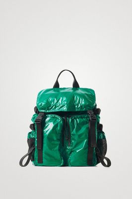 Desigual Green Big Padded Backpack