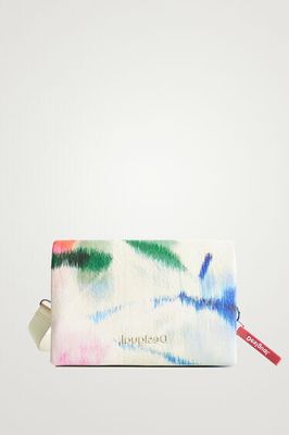 SALE - (Was $229) Desigual White Arty Sling Bag