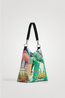 SALE - (Was $249) Desigual Green Arty Jungle Bag