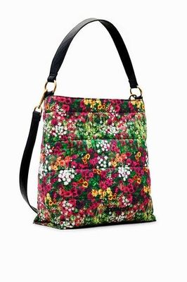 Desigual Large Floral Bucket Bag