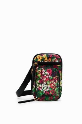 Desigual Floral Crossbody Phone Pouch