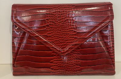 SALE - (Was $89) Olga Berg Red Clutch