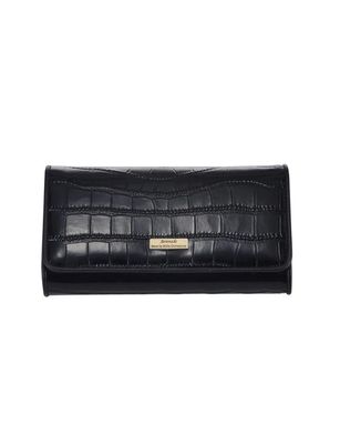 Serenade Black Pandora Large Leather Wallet