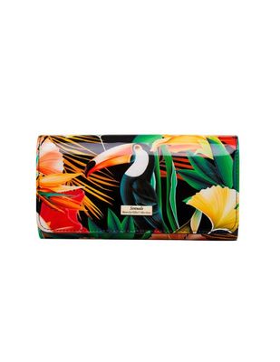 Serenade RFID Toucan Large Leather Wallet