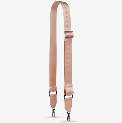 Status Anxiety Without You Webbing Strap Pink