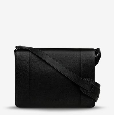 Status Anxiety Set Your Sights Black Laptop Bag