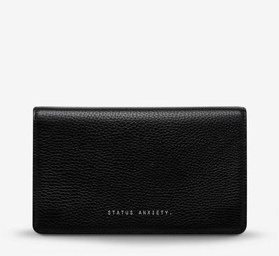 Status Anxiety Living Proof Black Wallet