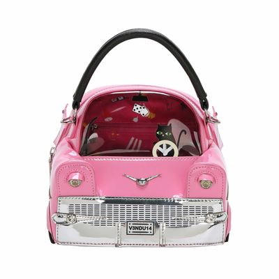 Vendula Kitty&#039;s Drive In Movie Catablanca Cattilac Top-Handle Bag