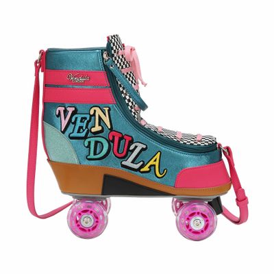 Vendula Kitty&#039;s Drive In Movie Catablanca Roller Skate Crossbody Bag