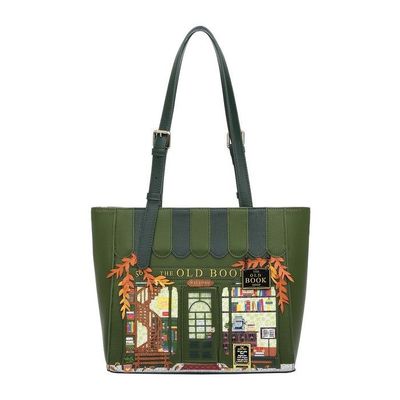 Vendula The Old Book Shop - Green Edition - Shopper Bag