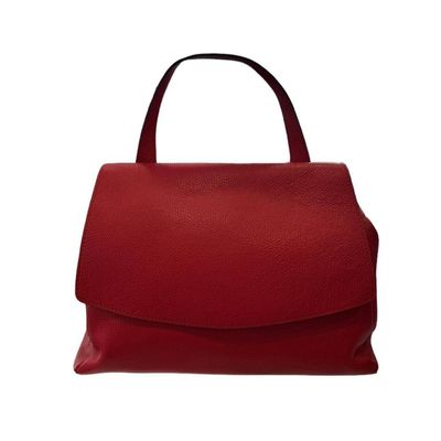 Ripani Red Leather Handbag