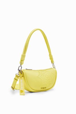 Desigual Lemon Mini Star Embossed Crossbody Bag