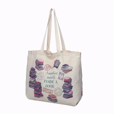 Vendula Travelling Library Canvas Tote