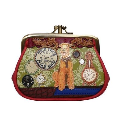 Vendula Tick Tock Shop Clipper Coin Purse