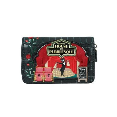 Vendula Purrlesque Club Medium Ziparound Wallet