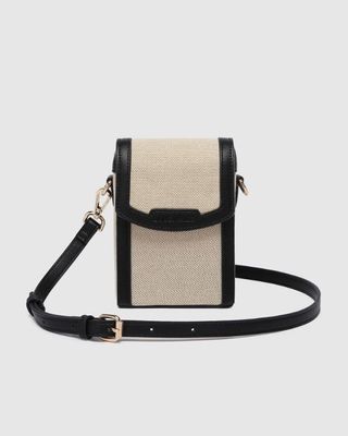 Louenhide Yoko Canvas Phone Bag Nautal Black